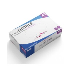 Gants d'examen nitrile sans...
